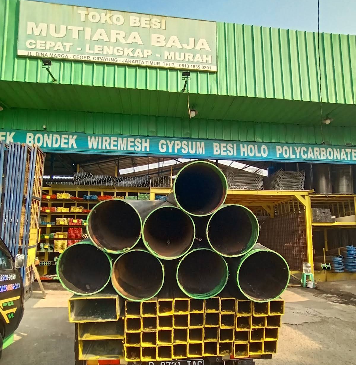 Toko Besi Mutiara Baja - Konstruksi Besi Baja